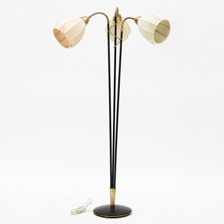 Golvlampa, Möller Armatur, Eskilstuna, 1950-tal.