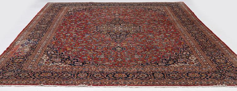 Carpet, Keshan, approx. 435 x 312 cm.