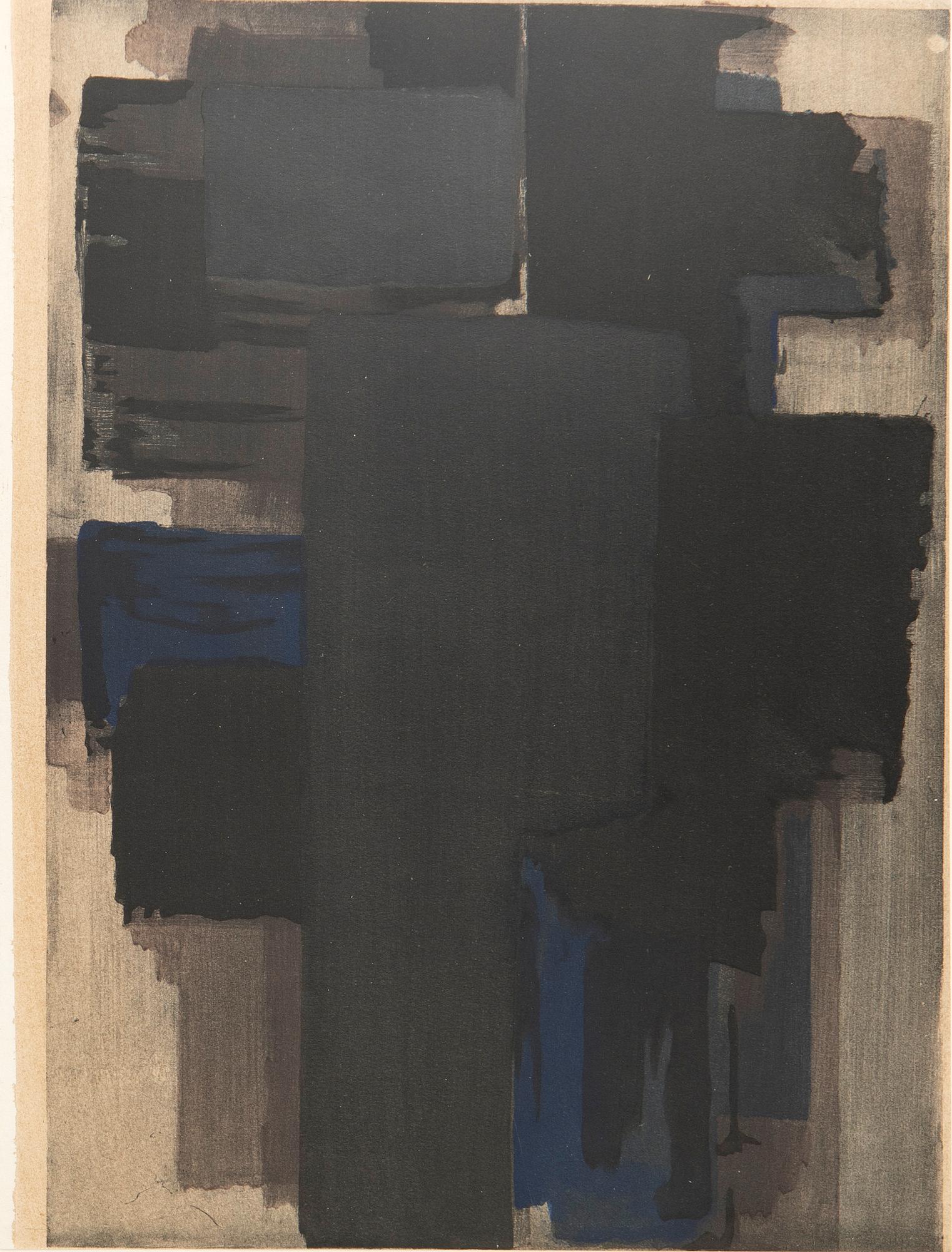 Pierre Soulages,.