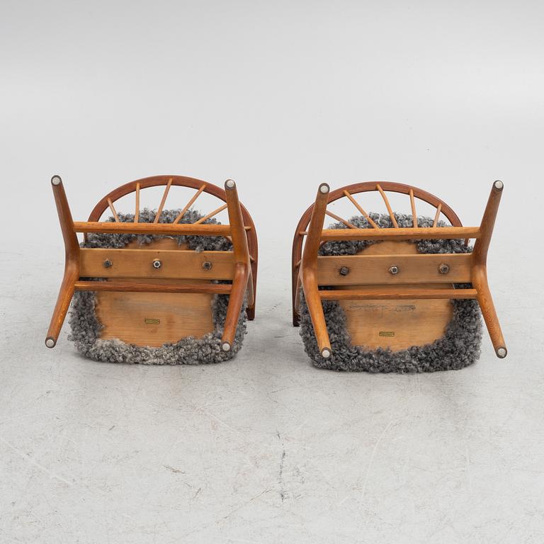 Helge Sibast, chairs, a pair, "No 8", Sibast Furniture, Denmark, mid-20th Century.