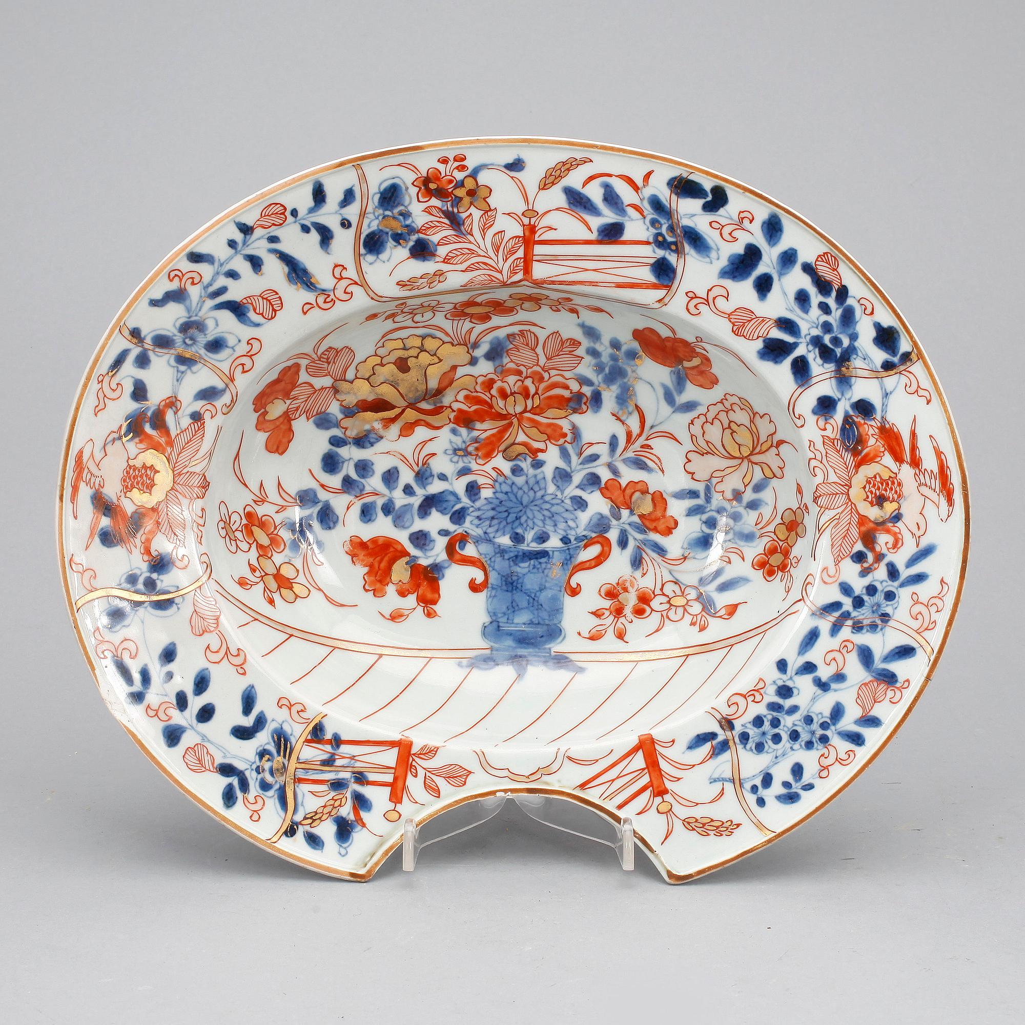 RAKFAT, porslin, Imari, Kina 1700-tal.