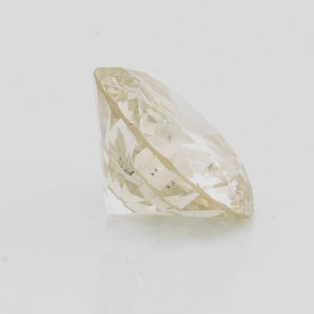 BRILJANT, lös sten, ca 2,5 ct, ca ca M-N, P1.