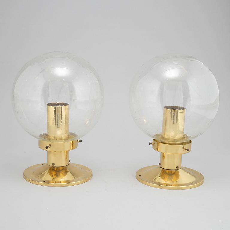 Two 'Globus', model T472, ceiling lamps by Hans-Agne Jakobsson, Hans-Agne Jakobsson AB, Markaryd.