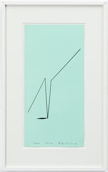 Olle Bærtling, "Xyya". From the suite: "The Angles of Open Form Infinite Space from Cinètisme to Open Form 1949–1968".