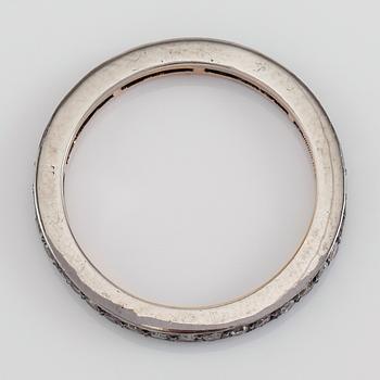 RING, silver och diamanter tot ca 0.62 ct.