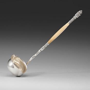 A Georg Jensen ladle, Copenhagen ca 1919-1927.