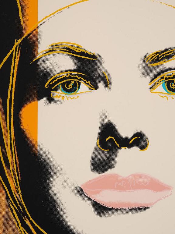 Andy Warhol, "The Nun", from: "Three portraits of Ingrid Bergman".