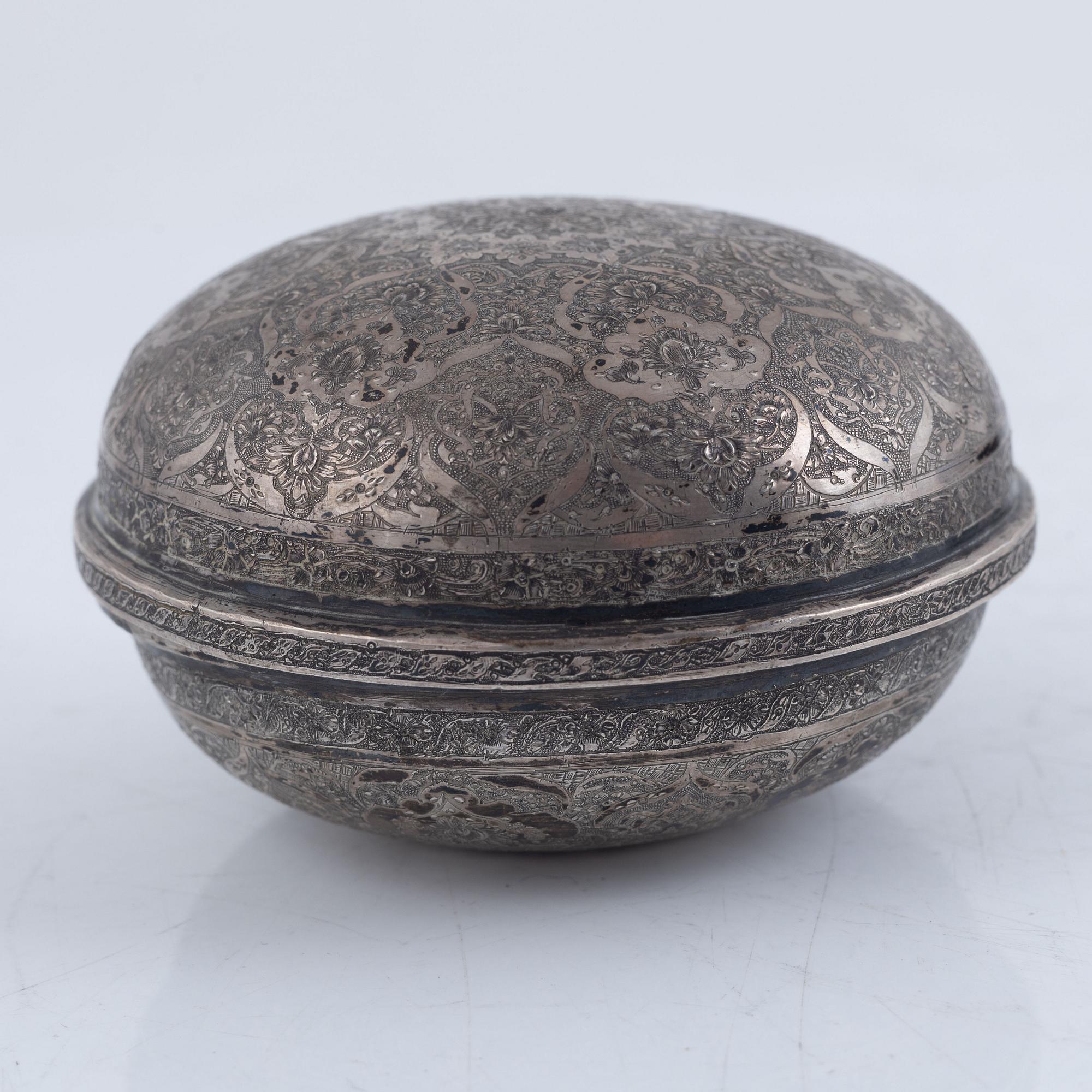 Four pieces of silver, Iran, Period of Pahlavi Reza Shah.