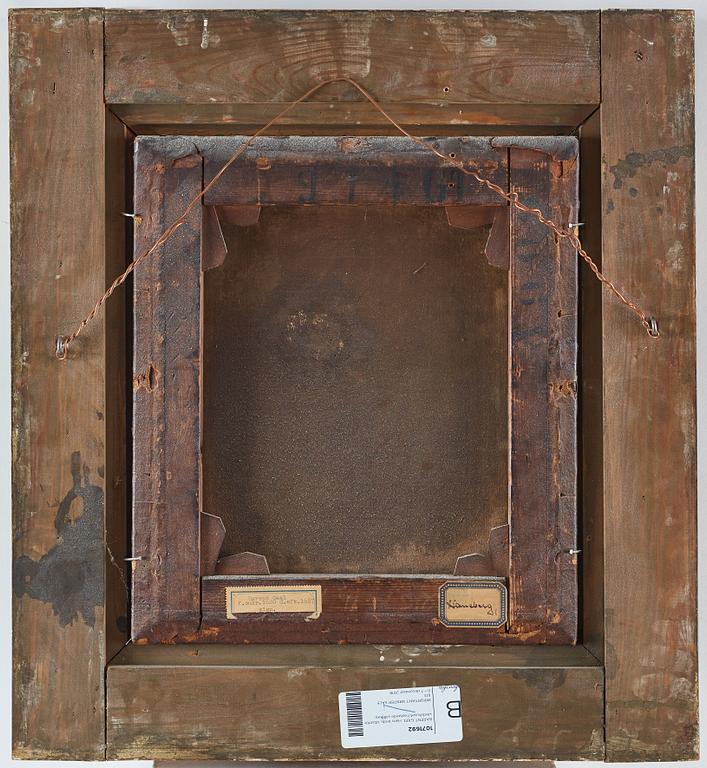 Barent Gael Circle of, Outside the inn/resting company.