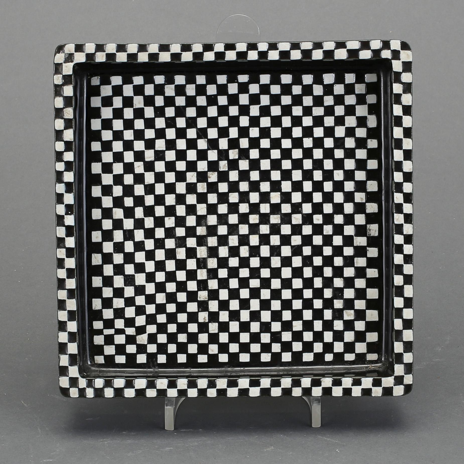 ASKFAT, stengods, "Domino", Stig Lindberg, Gustavsberg, 1955-69.