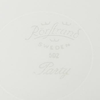 TESERVIS, 20+6 delar, porslin, "Party", Rörstrand, 1950/60-tal.