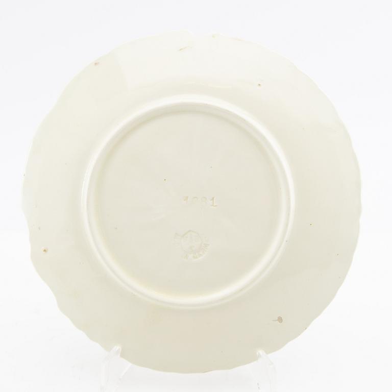 Sparris-servis 9 dlr Jugend 1900-talets första hälft flintgods.