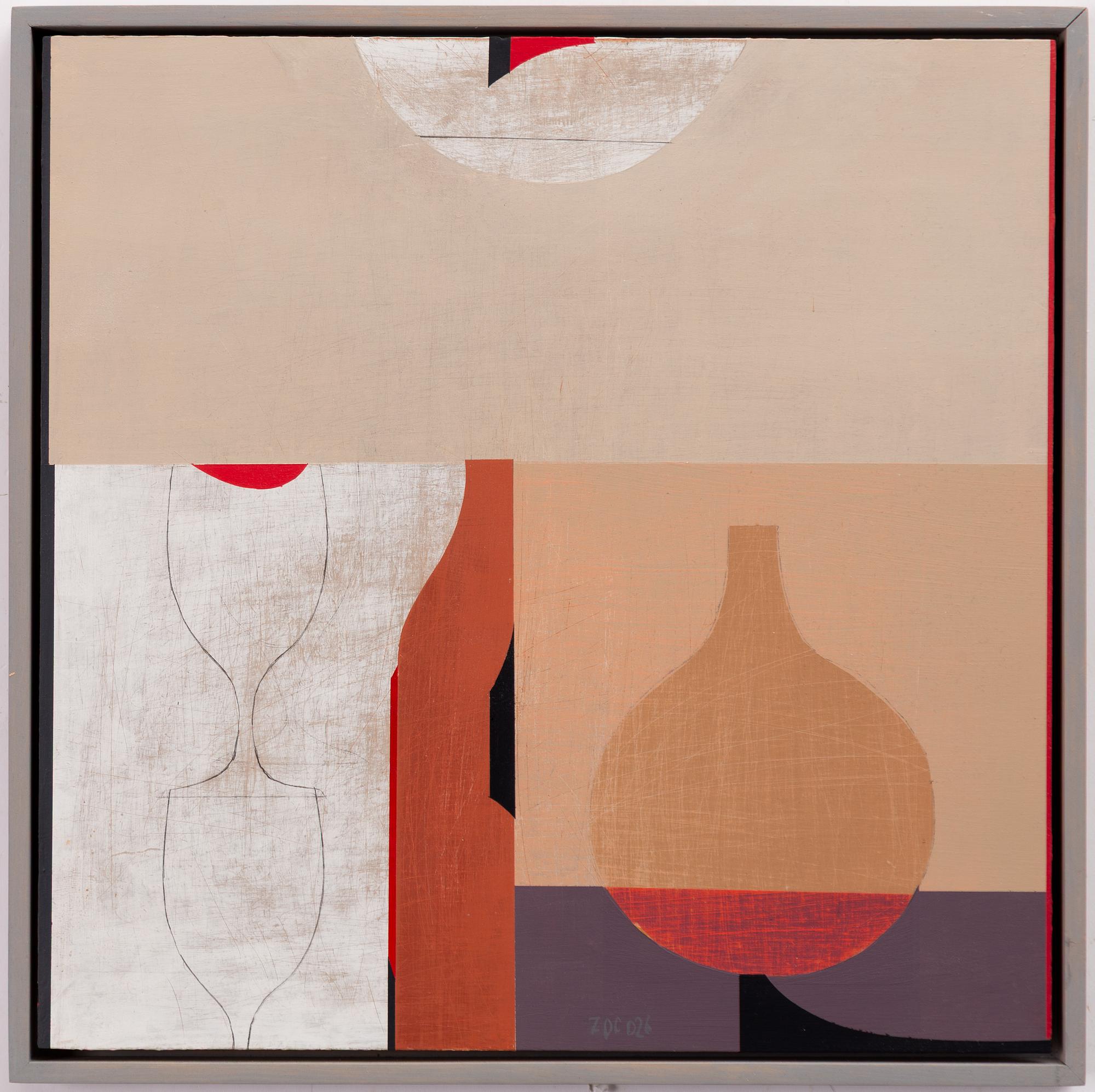 Edward Zoc, "Komposition nature morte XYX-026".