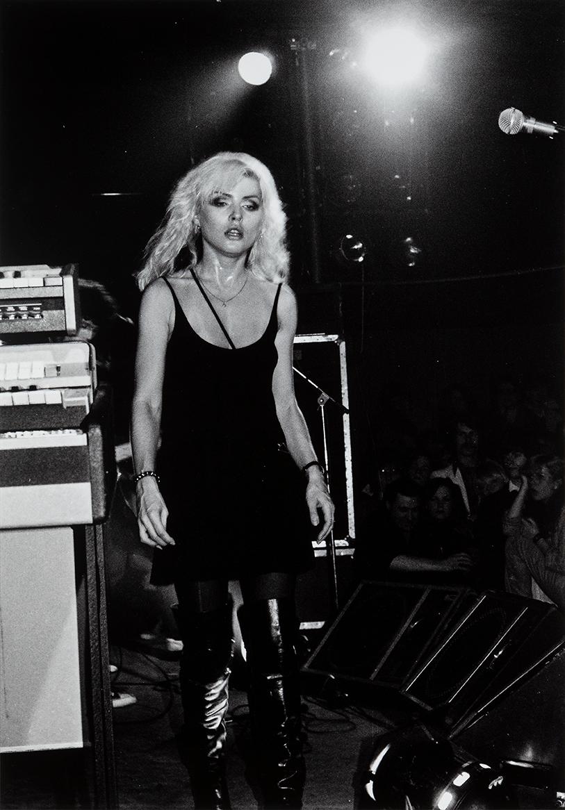 CHRISTIAN CAVALLIN, photograph of "Debbie Harry/Blondie" signed and numbered 2/3.