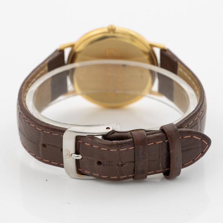 Tissot, wristwatch, 18K gold, 33 mm.