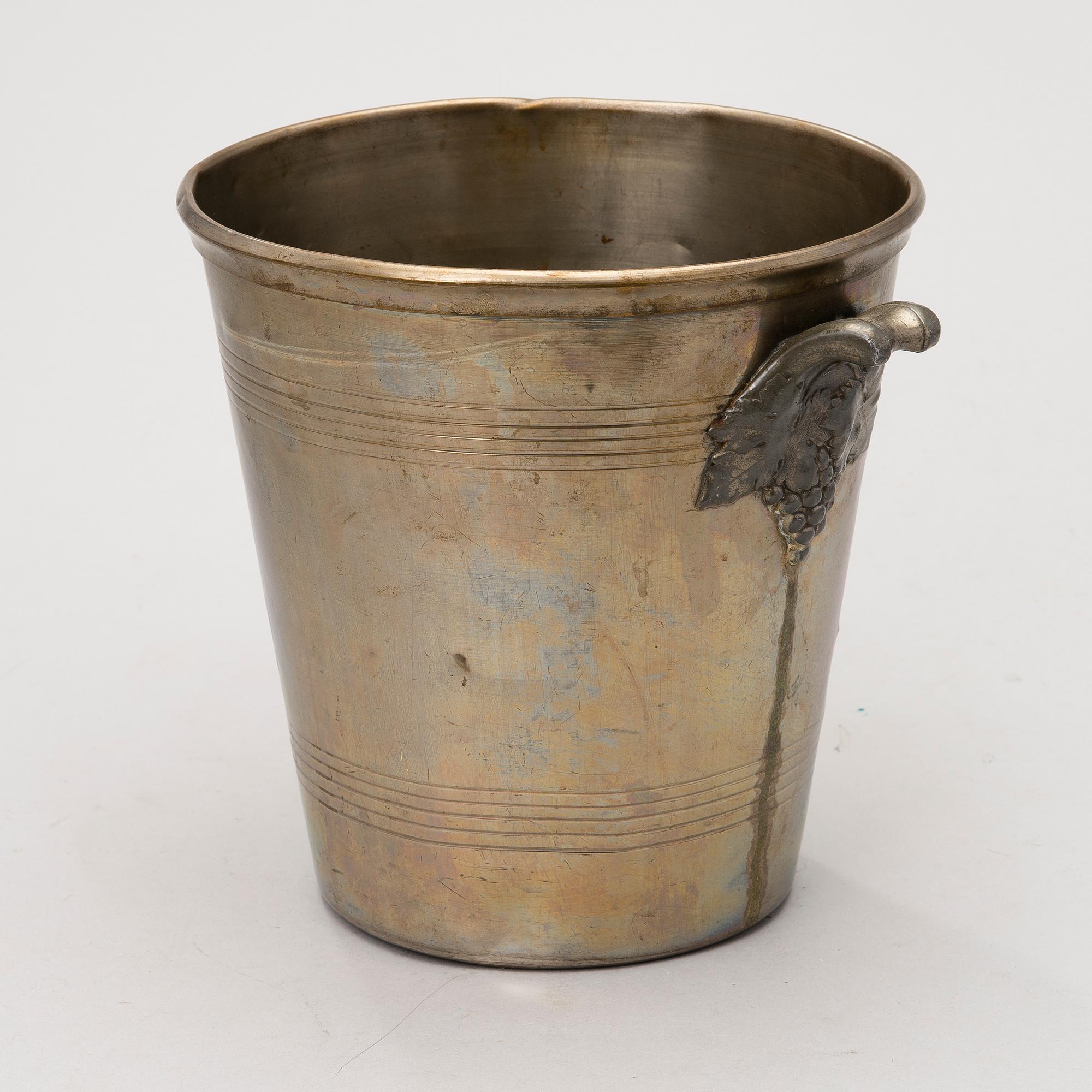 SAMPPANJAJÄÄHDYTIN, metallia, Argit, Ranska 1950/1960-luku.