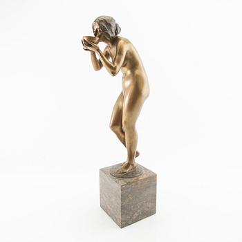 Victor Heinrich Seifert, sculpture "Drinking".