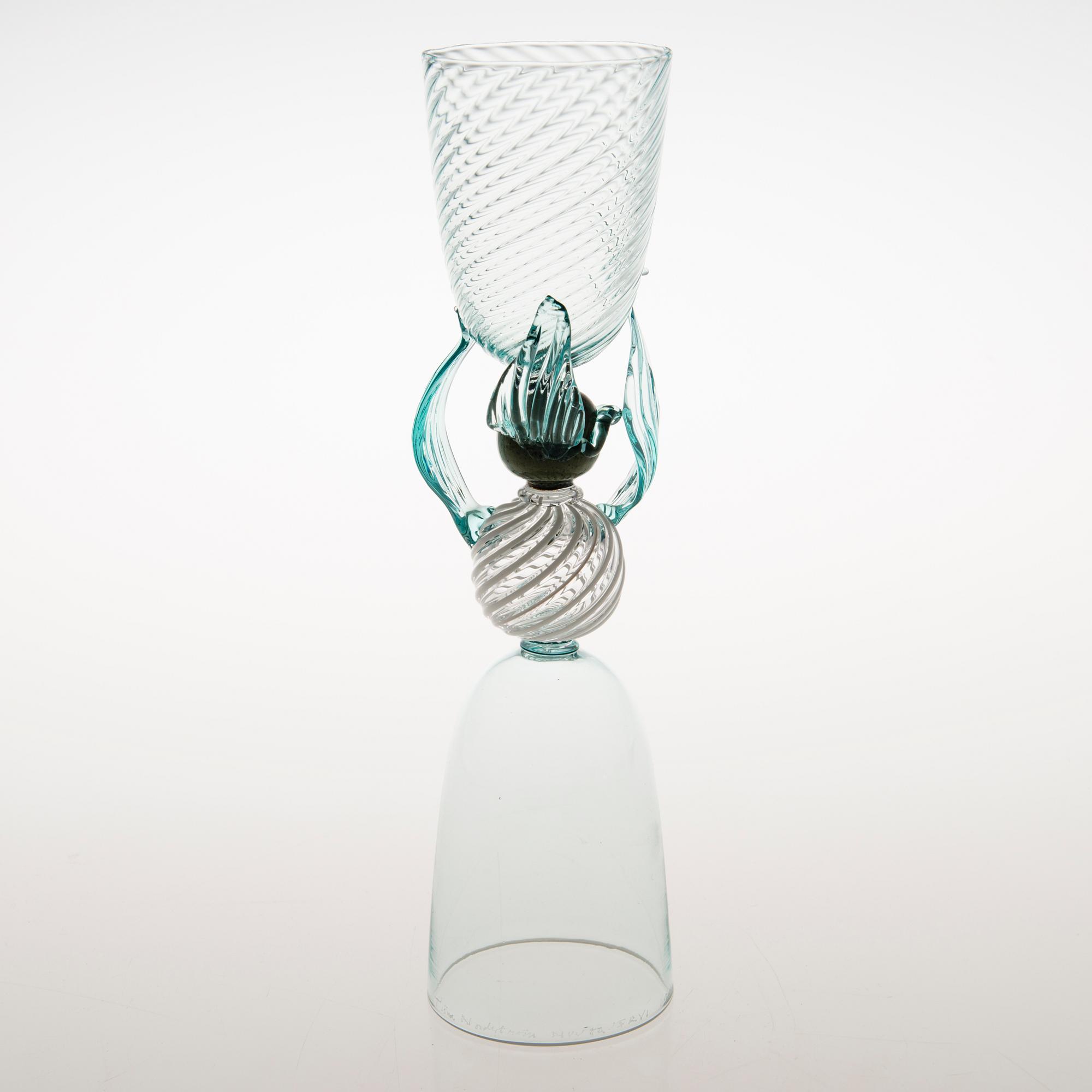 TIINA NORDSTRÖM, a 'Venetian girl', sculpture signed Tiina Nordström 1993.