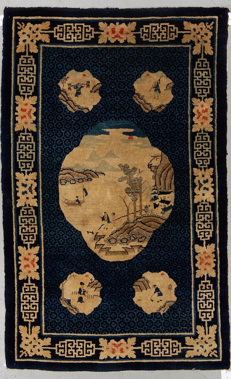 MATTO, a semi-antique Baotou, China, ca 166-167,5 x 103 cm.