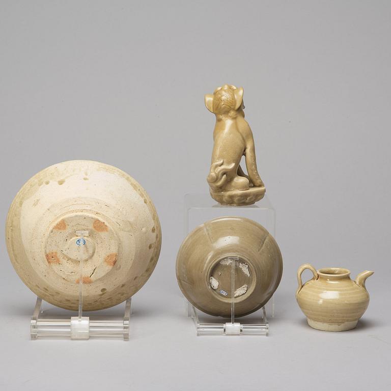 A group of South East Asian Ceramics, presumably 12th/16th Century.