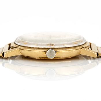 ARMBANDSUR, 18 k guld. Cortebert. Totalvikt ca 75 g.