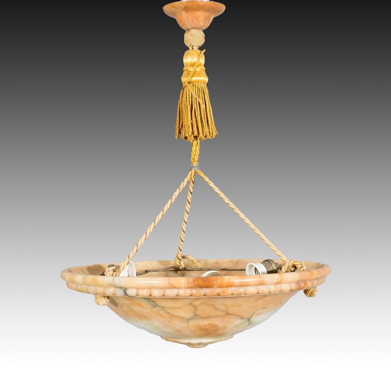 TAKAMPEL , alabaster, 1920/30-tal.