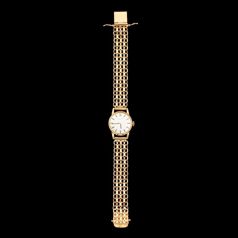 ARMBANDSUR, 18 k guld, 1967, Certina. Total vikt med urverk ca 22 gram.