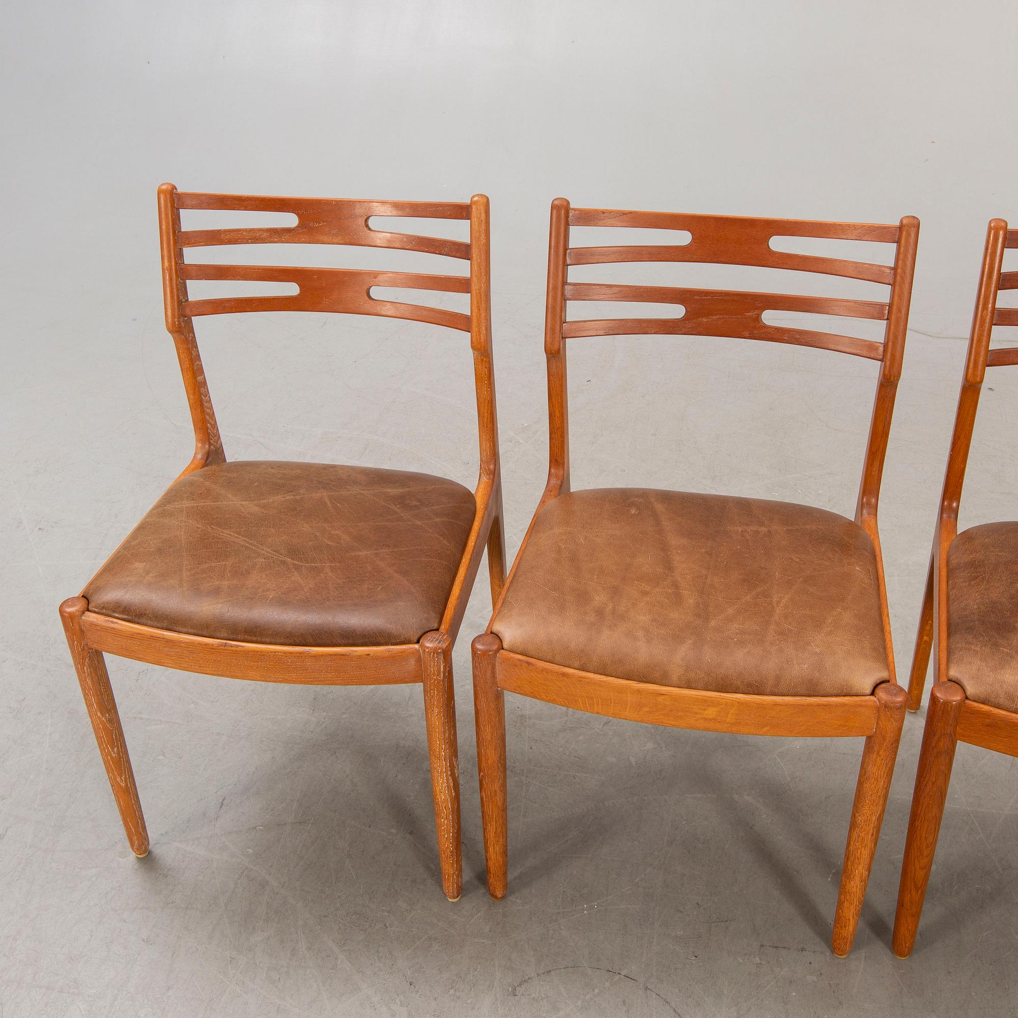 Stolar, 4 st, "Della" Ikea 1960-tal.