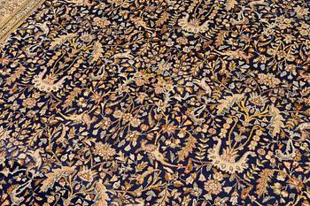 Rug, Tabatabaei/Tabriz, semi-antique, approximately 361 x 288 cm.
