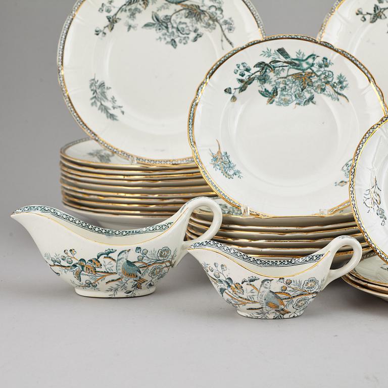 A Gustafsberg 'Weixö' part dinner service.
