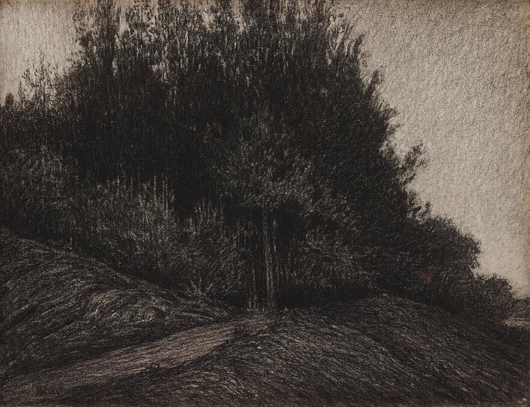 Karl Nordström, "Skogsväg".