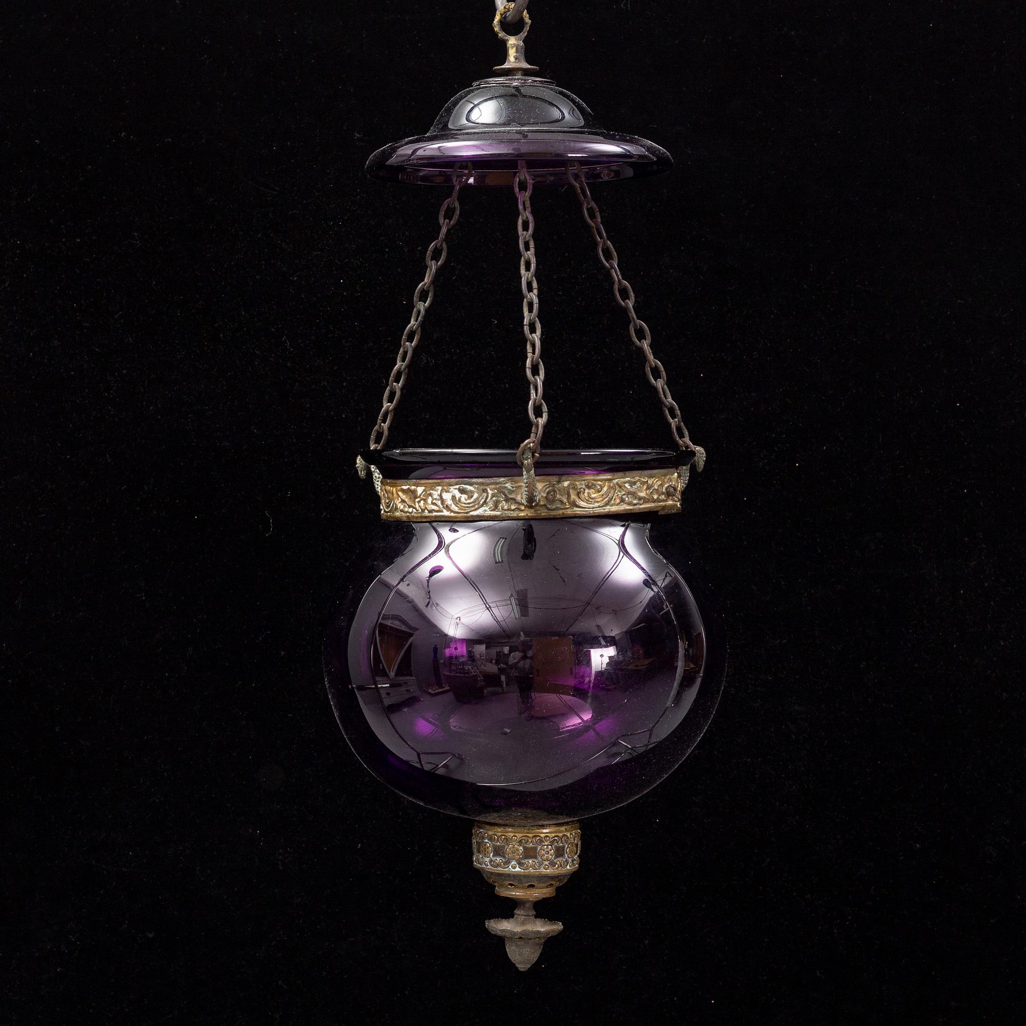 A late 19th century ceiling light.