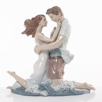 Juan Ignacio Aliena, figurine, "The thrill of love", Lladró, Spain.