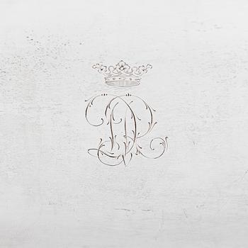 Carl Fredrik Carlman, skål, silver, Stockholm 1955.