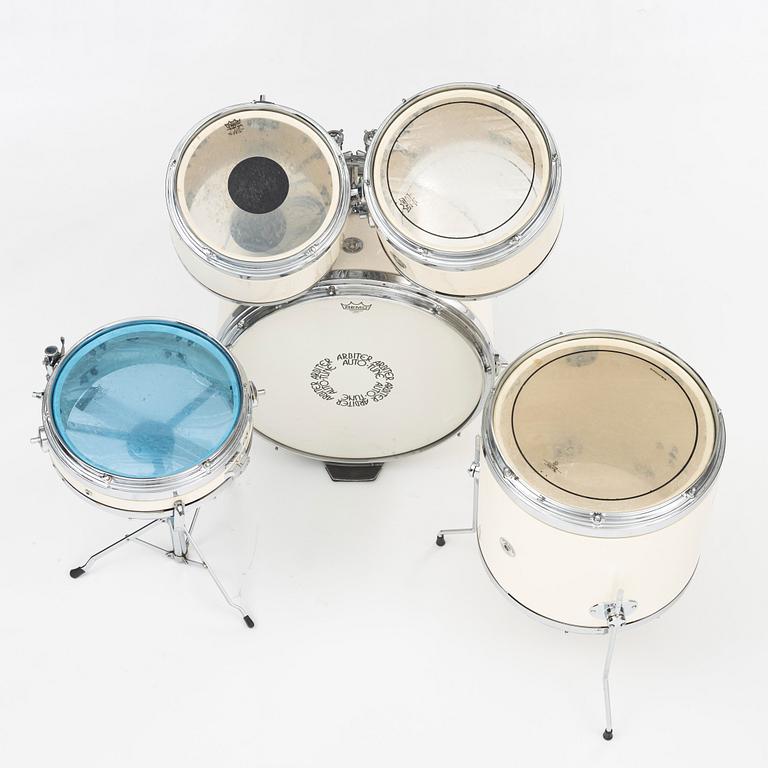 ABBA, (Ola Brunkert och Malando Gassama), two drumsets, Arbiter "Autotune" , from the Europe and Australia tour 1976-77.