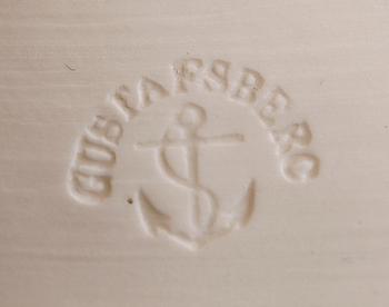 FIGURGRUPP, parian, Gustafsberg, tidigt 1900-tal.
