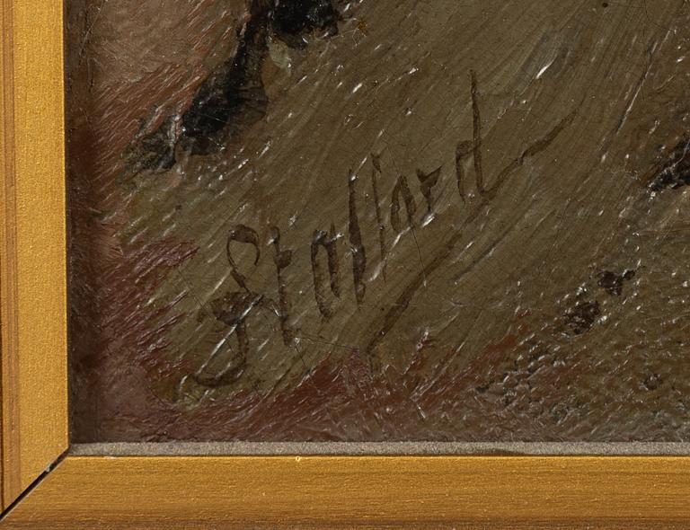 Engelsk konstnär, 1800-tal. Blomsterförsäljaren.