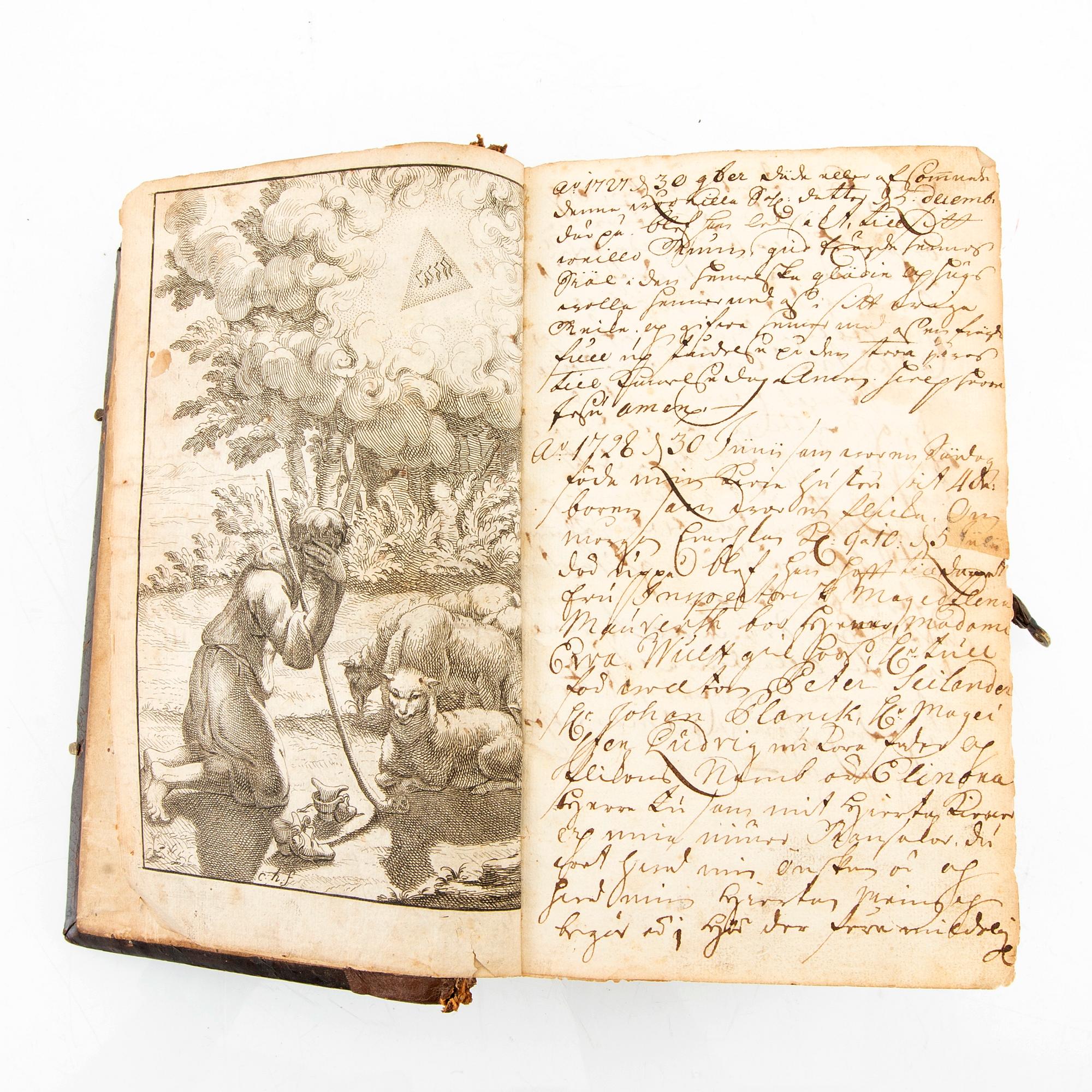 Karl XII field Bible Stockholm 1706/1715.