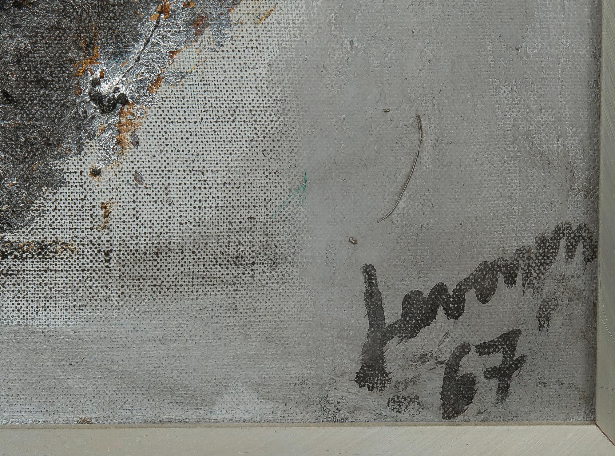 Ahti Lavonen, "SILVER DIAGONAL SQUARE".