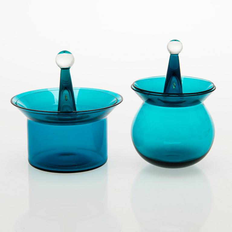 NANNY STILL, "Harlekiini"-lasisto, 5 osaa, Riihimäen Lasi Oy, 1959-69.