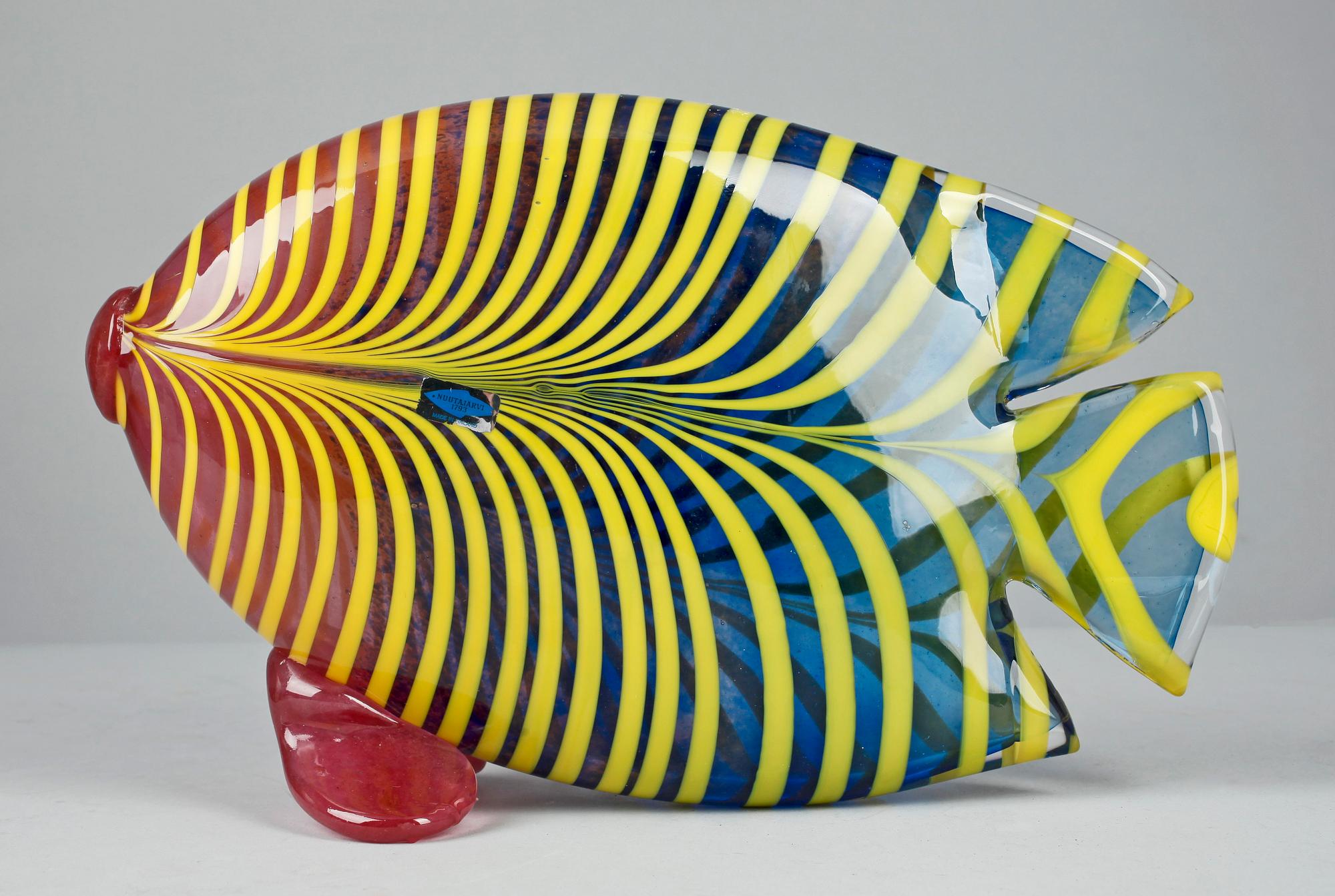 FIGURIN, glas, Kerttu Nurminen, signerad.