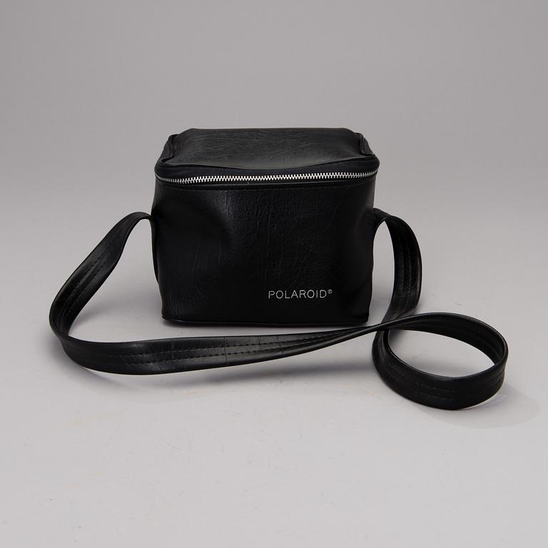 A Polaroid Land OneStep camera from the 1970s.