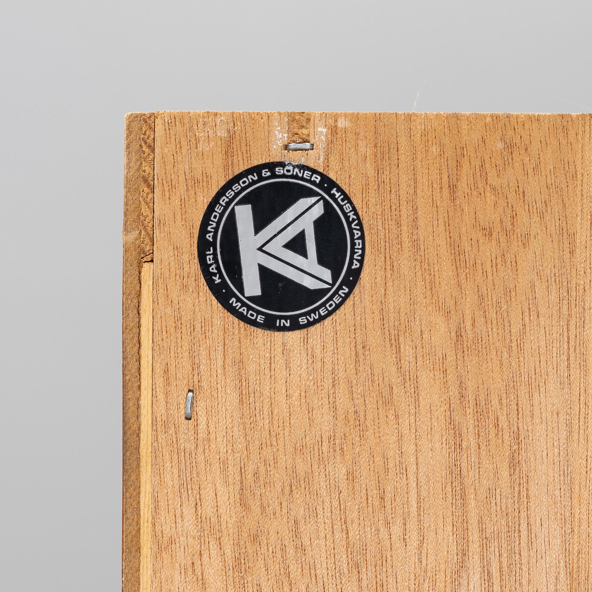 Göran Malmvall, a pair of bookcases, Karl Andersson & Söner, Sweden.