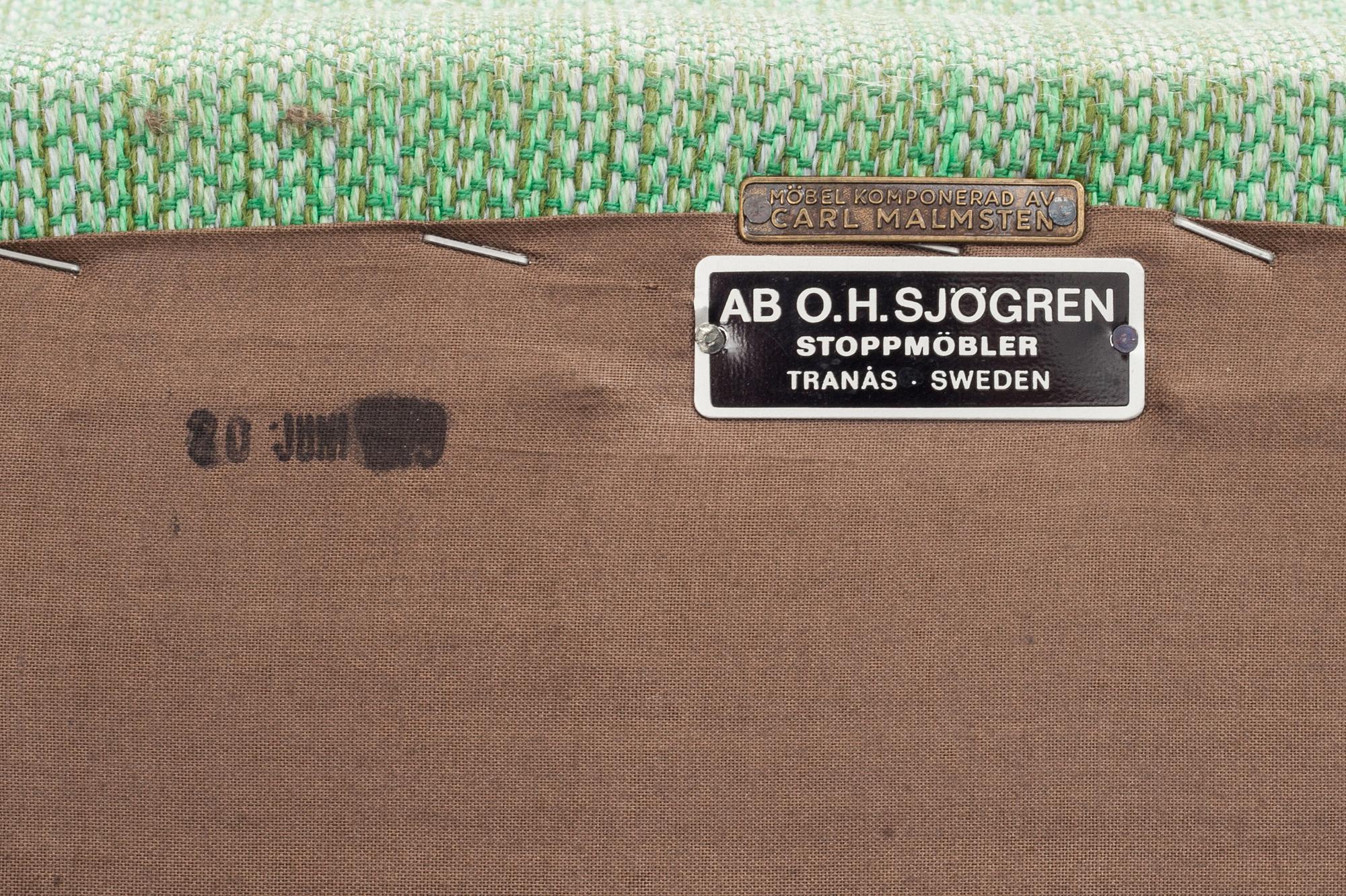 FÅTÖLJER, ett par, "Samsas" design Carl Malmsten.