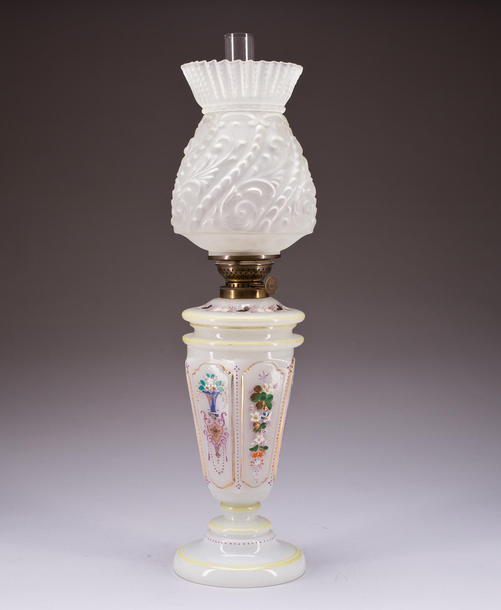 BORDSFOTOGENLAMPA, 1800-talets andra hälft.
