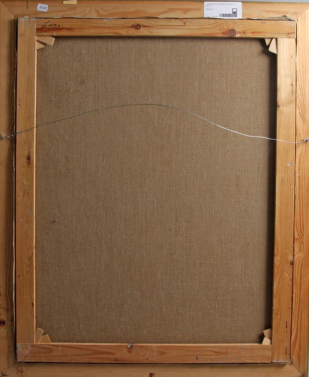 BERTIL WAHLBERG, olja på duk, sign.