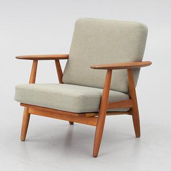 Hans J. Wegner, fåtölj, "GE 240" "Cigarren", Danmark, 1900-talets andra hälft.