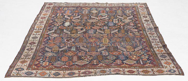 Matta, antik Qashqai, ca 237 x 165 cm.