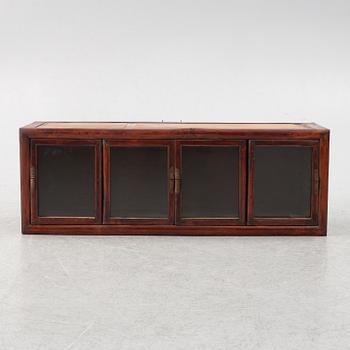 Overcupboard/display cabinet, China, 20th century.