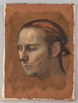 ODD NERDRUM, oil on canvas, signed and dated -91 on verso.